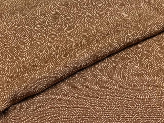 平和屋着物▽江戸小紋 単衣 幾何学文様 正絹 逸品 AABC3182jh