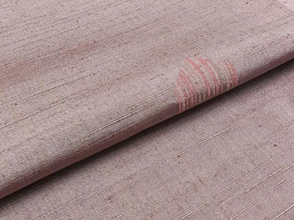 平和屋着物▽上質な紬 単衣 亀甲文 正絹 逸品 AABC3193jh