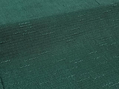 平和屋着物▽上質な紬 単衣 萌葱色 正絹 逸品 AABC3195jh