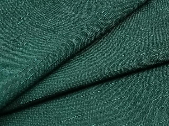 平和屋着物▽上質な紬 単衣 萌葱色 正絹 逸品 AABC3195jh