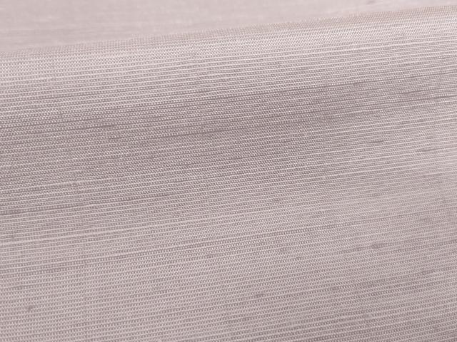 平和屋着物●紅花紬 米沢 霞文 梅鼠色 正絹 逸品 AABC3232ck