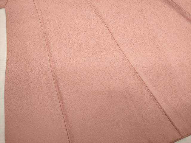 平和屋着物●上質な色無地　蘇芳香色　鈴乃屋扱い　正絹　逸品　AABC3266ck