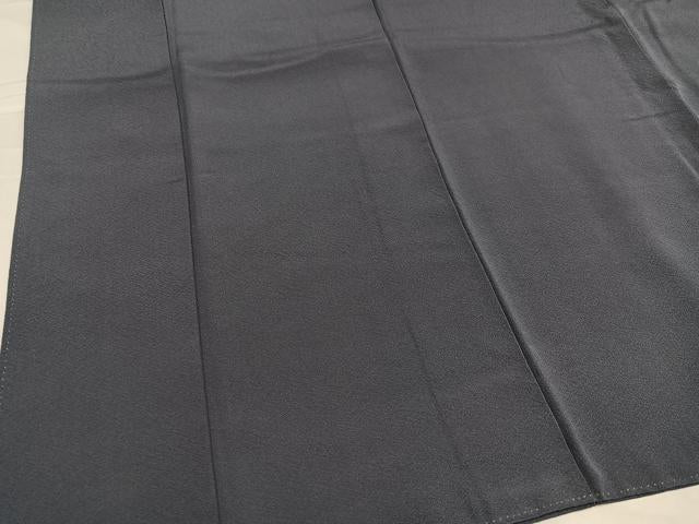平和屋着物●上質な色無地 薄鼠色 正絹 逸品 AABC3335ph