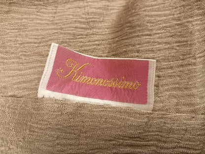 平和屋着物●色留訪問着　草花文　暈し染め　正絹　逸品　AABC3338ph