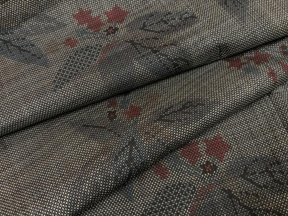平和屋着物●本場大島紬 一元7マルキ 桐 正絹 逸品 未使用 AABC3359ph