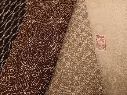 平和屋着物●二代目 川村久太郎　訪問着　花唐草文　正絹　逸品　AABC3371ph