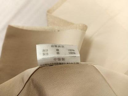 平和屋着物●訪問着　手描き　駒刺繍　草花文　暈し染め　金彩　正絹　逸品　AABC3390ph
