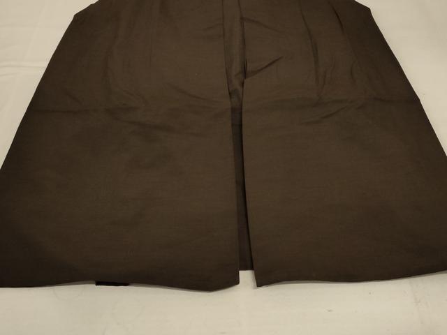 平和屋着物＊夏物 男性 行灯袴 憲法色 正絹 逸品 AABC3404jd