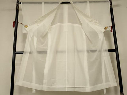 平和屋着物＊夏物　長襦袢　絽　胡粉色　さんび謹製　洗える着物　AABC3406jd