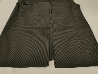 平和屋着物＊夏物 男性 行灯袴 縦絽 縞 正絹 逸品 AABC3407jd
