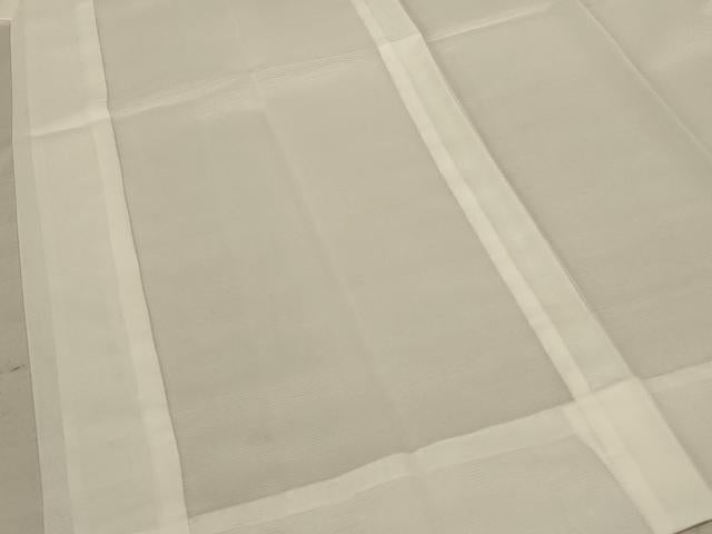 平和屋着物＊夏物 長襦袢 絽 白色 洗える着物 AABC3427jd