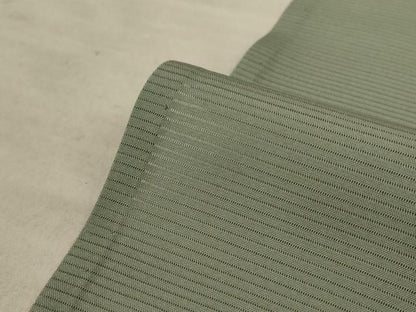 平和屋着物＊夏物 色無地 絽 山葵色 正絹 逸品 AABC3429jd