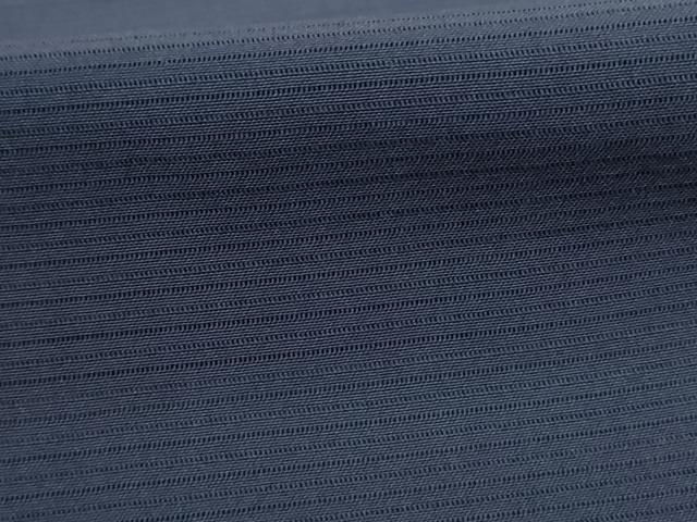 平和屋着物＊夏物 色無地 絽 藍鉄色 正絹 逸品 AABC3430jd
