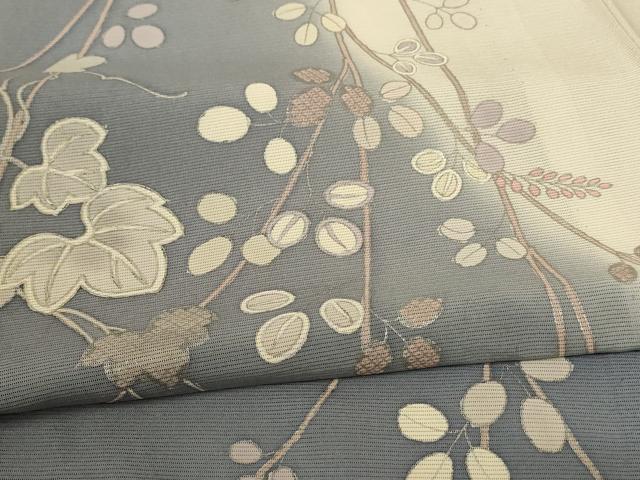 平和屋着物＊夏物 訪問着 絽 枝葉文 正絹 逸品 AABC3432jd