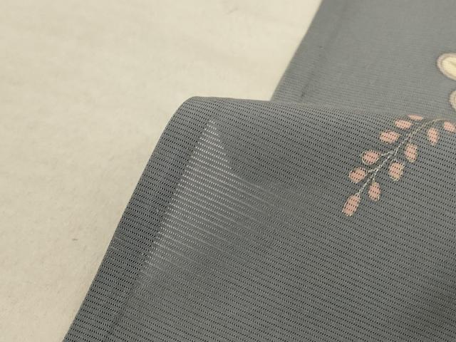 平和屋着物＊夏物 訪問着 絽 枝葉文 正絹 逸品 AABC3432jd