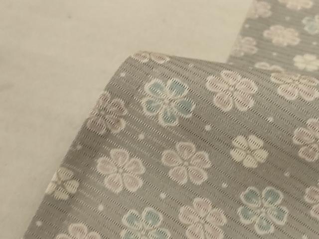平和屋着物＊夏物 小紋 絽 花尽くし 正絹 逸品 AABC3433jd
