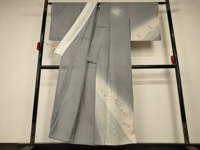 平和屋着物＊夏物 訪問着 紗 辻が花 暈し染め 正絹 逸品 AABC3441jd