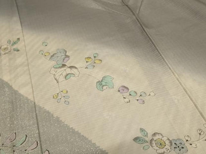 平和屋着物＊夏物 訪問着 紗 辻が花 暈し染め 正絹 逸品 AABC3441jd