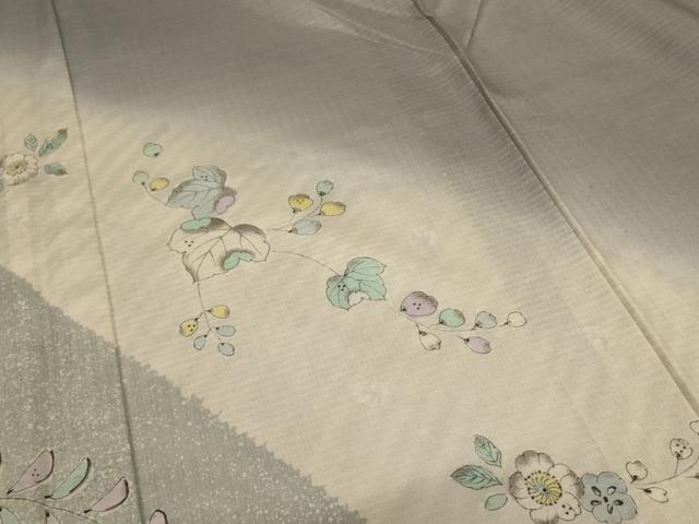 平和屋着物＊夏物 訪問着 紗 辻が花 暈し染め 正絹 逸品 AABC3441jd