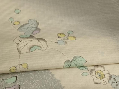 平和屋着物＊夏物 訪問着 紗 辻が花 暈し染め 正絹 逸品 AABC3441jd