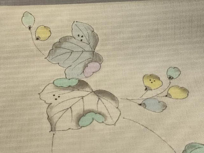 平和屋着物＊夏物 訪問着 紗 辻が花 暈し染め 正絹 逸品 AABC3441jd