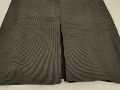 平和屋着物＊夏物 男性 行灯袴 縞 正絹 逸品 AABC3444jd