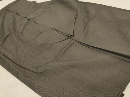 平和屋着物＊夏物 男性 行灯袴 縞 正絹 逸品 AABC3445jd