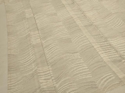 平和屋着物＊夏物 本場大島紬 夏大島 幾何学文様 正絹 逸品 AABC3447jd