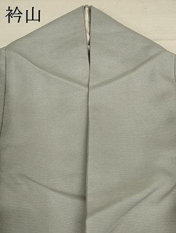 平和屋着物＊夏物 訪問着 絽 手描き 草花文 暈し染め 銀彩 正絹 逸品 AABC3455jd