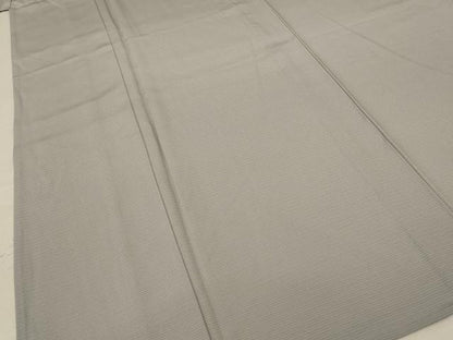平和屋着物＊夏物　色無地　絽　利休白茶色　正絹　逸品　AABC3492jd