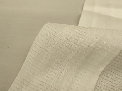 平和屋着物＊夏物　長襦袢　絽　鳥の子色　正絹　逸品　AABC3499jd