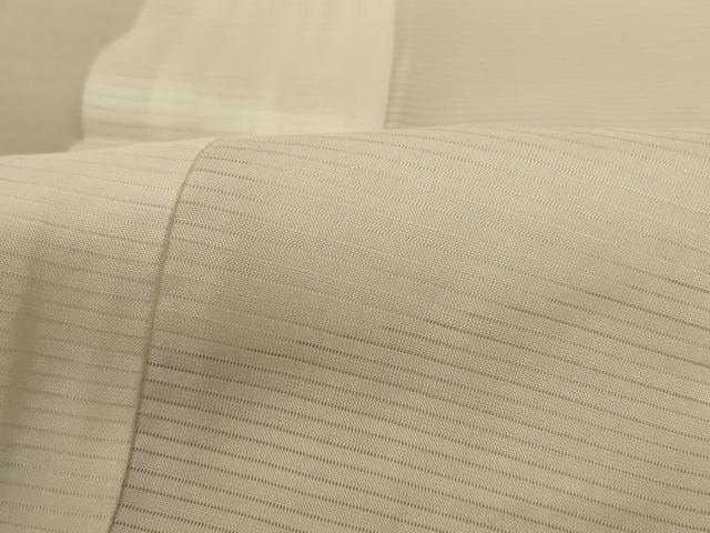 平和屋着物＊夏物　長襦袢　絽　鳥の子色　正絹　逸品　AABC3499jd