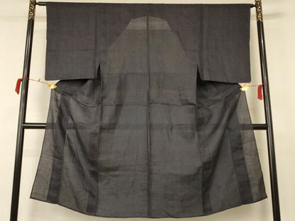 平和屋着物＊夏物 男性 上布 絣柄 麻 逸品 AABC3501jd