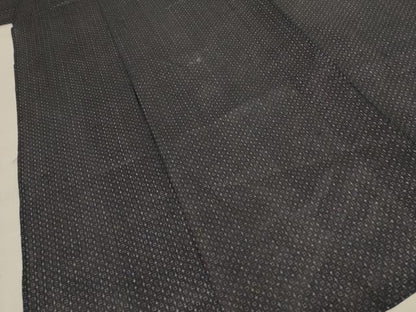 平和屋着物＊夏物 男性 上布 絣柄 麻 逸品 AABC3501jd