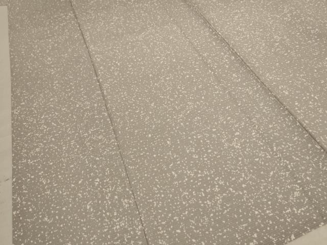 平和屋着物＊夏物 小紋 絽縮緬 霞文 正絹 逸品 AABC3512jd