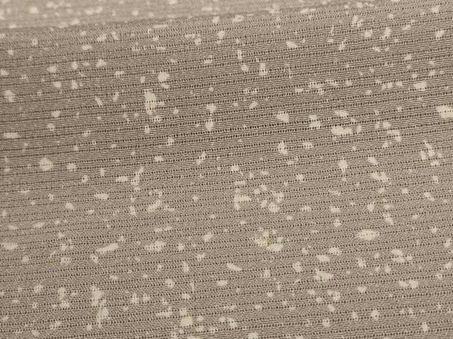 平和屋着物＊夏物 小紋 絽縮緬 霞文 正絹 逸品 AABC3512jd