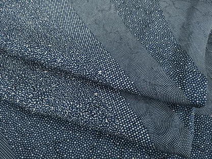 平和屋着物●江戸小紋 切嵌文 正絹 逸品 AABC3527ck