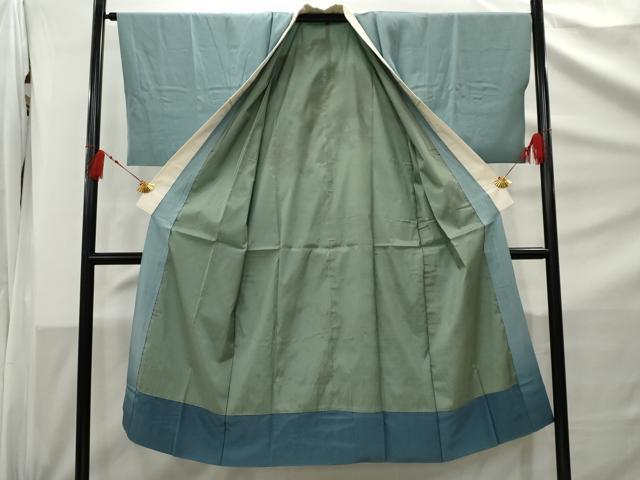 平和屋着物●男性 長襦袢 無双仕立て 作家物 龍と虎 正絹 逸品 AABC3607nf