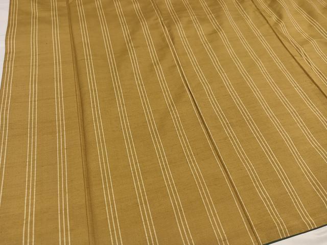平和屋着物●上質な紬　間道　正絹　逸品　AABC3644ph