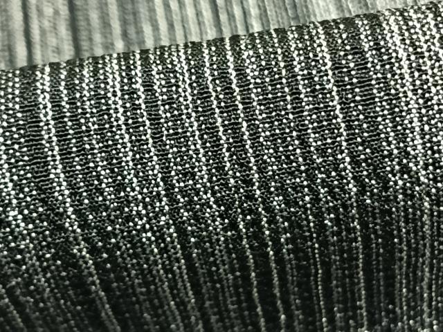 平和屋着物▽お召 単衣 縞 正絹 逸品 AABC3740fy