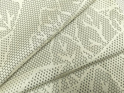 平和屋着物▽上質な紬 単衣 樹林文 正絹 逸品 AABC3747fy