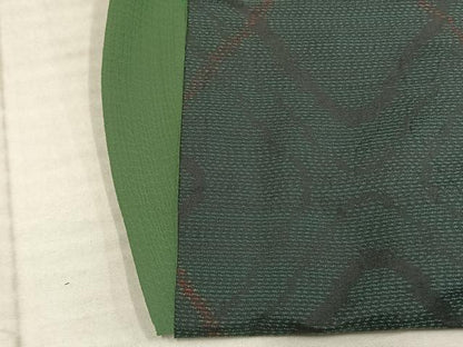 平和屋着物▽本場大島紬 単衣 幾何学文様 正絹 逸品 AABC3748fy