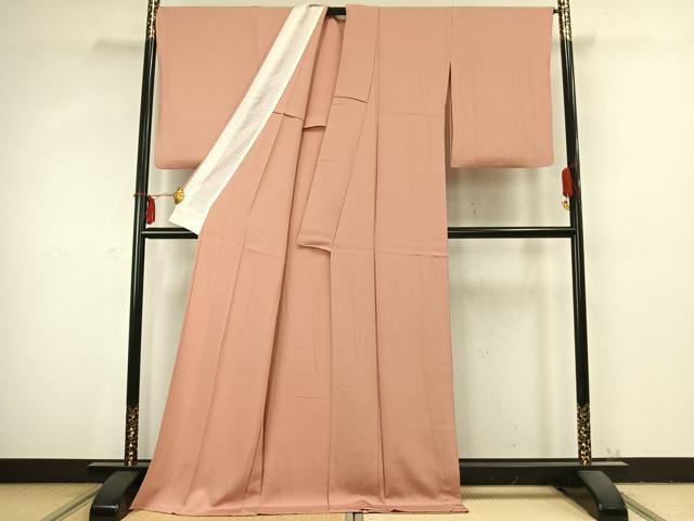 平和屋着物▽江戸小紋 単衣 立涌文 ロング丈 正絹 逸品 AABC3750fy