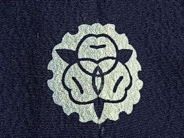 平和屋着物▽色無地 単衣 紺青色 洗える着物 AABC3768fy