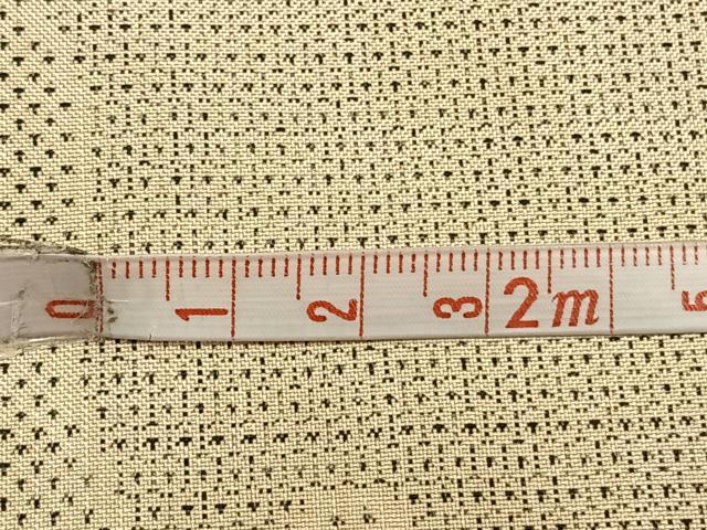 平和屋着物▽本場大島紬 単衣 160亀甲 幾何学文様 正絹 逸品 AABC3777fy