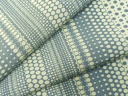 平和屋着物▽上質な小紋　単衣　間道　正絹　逸品　AABC3779fy