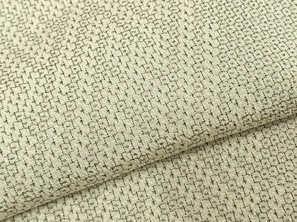 平和屋着物▽本塩沢 単衣 110亀甲 幾何学文様 正絹 逸品 AABC3796fy