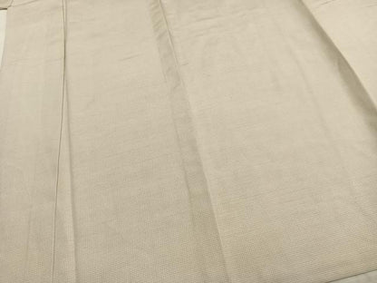 平和屋着物▽江戸小紋 単衣 紬地 角通し 正絹 逸品 AABC3822fy