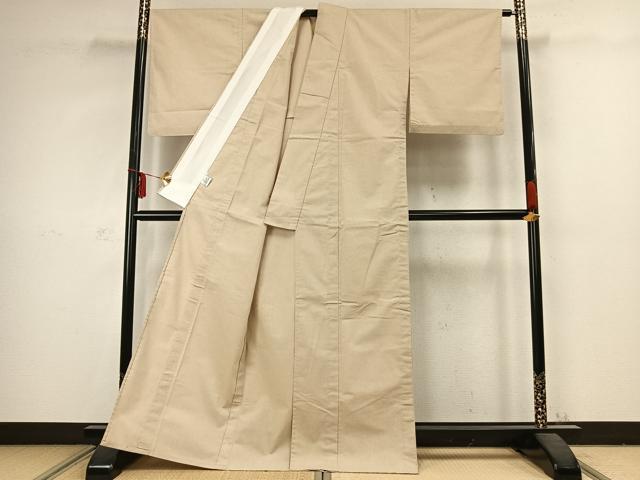 平和屋着物▽小紋 単衣 霞文 洗える着物 AABC3825fy