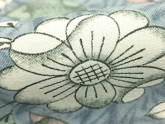 平和屋着物▽小紋 単衣 辻が花 洗える着物 未使用 AABC3827fy